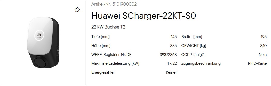 Huawei SCharger-22KT-S0