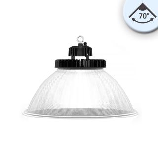 LED Hallenleuchte FL 120W, PC-Reflektor, 70°, IP65, 1-10V dimmbar, kaltweiß