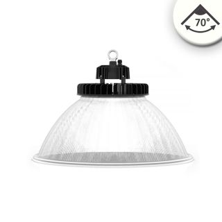 LED Hallenleuchte FL 120W, PC-Reflektor, 70°, IP65, 1-10V dimmbar, neutralweiß