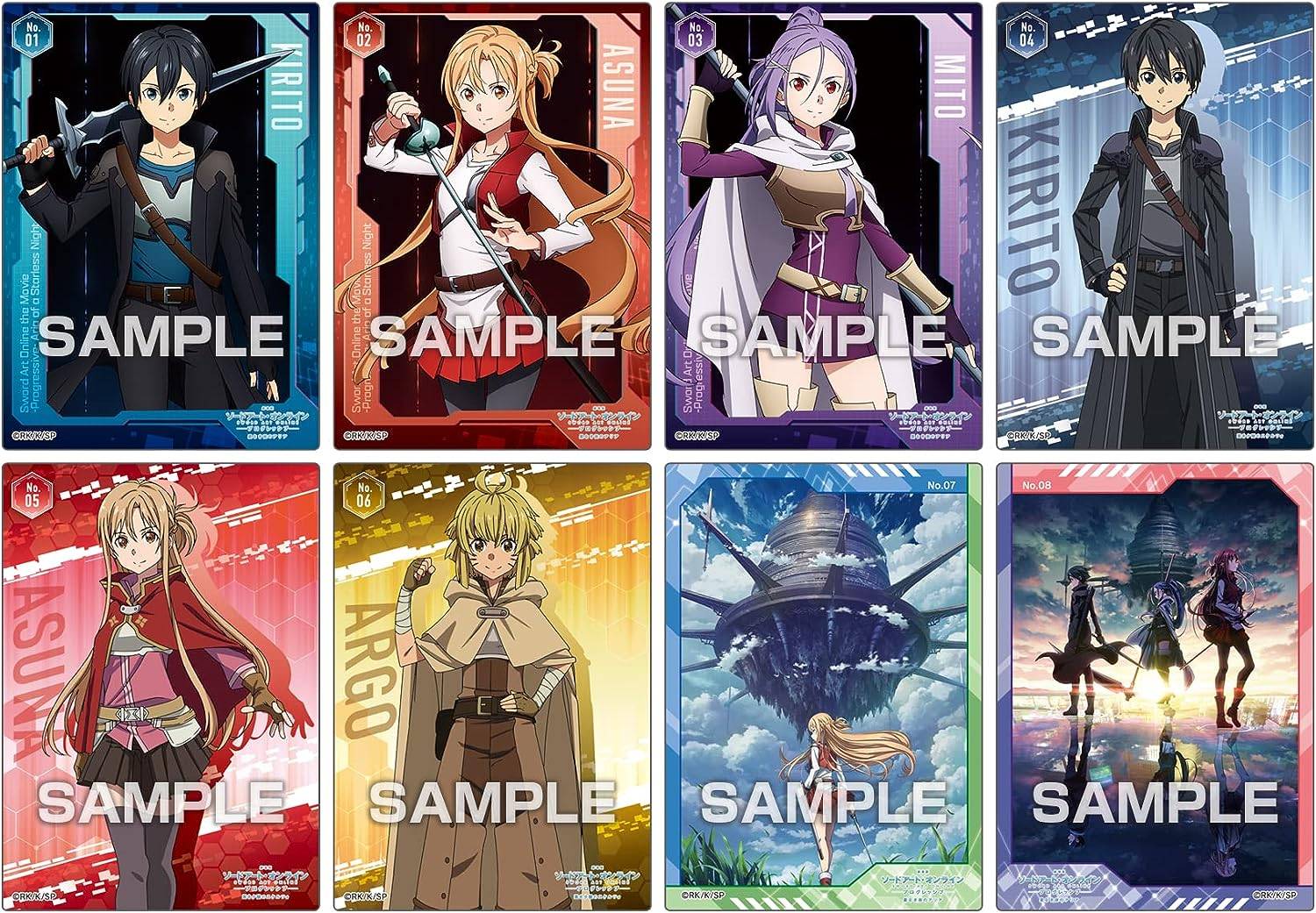 Sword Art Online The Movie - Progressive-: Clear Card Collection