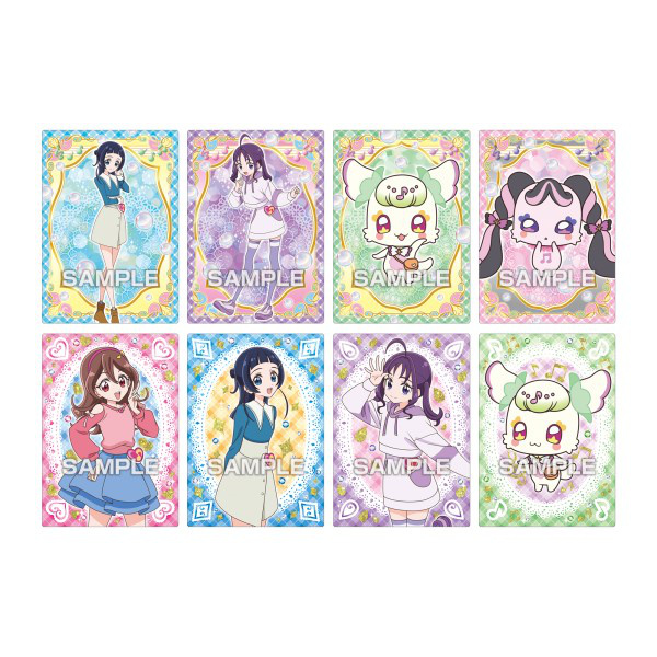 You & Idol Pretty Cure: Kirakira Trading cards