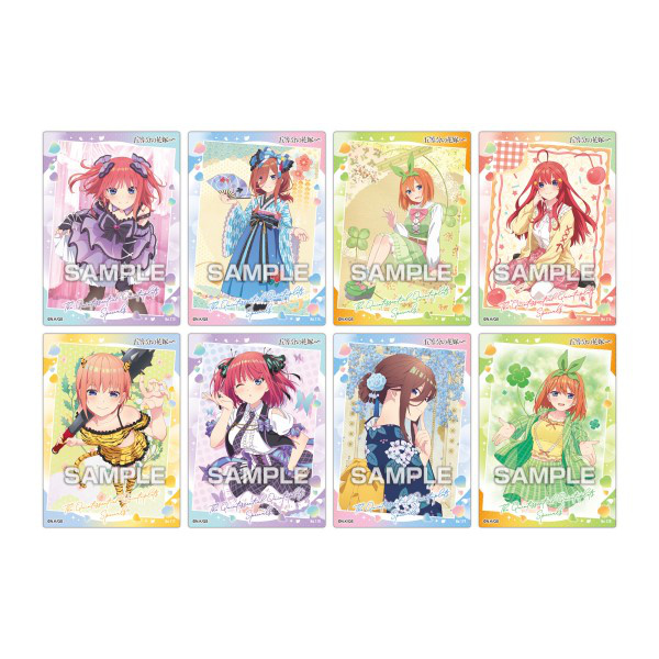 The Quintessential Quintuplets: Clear Card Collection 4 