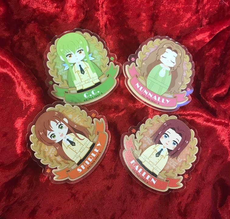 Code Geass: Lelouch of the Rebellion Puchi Doll Trading Acrylic Badge 