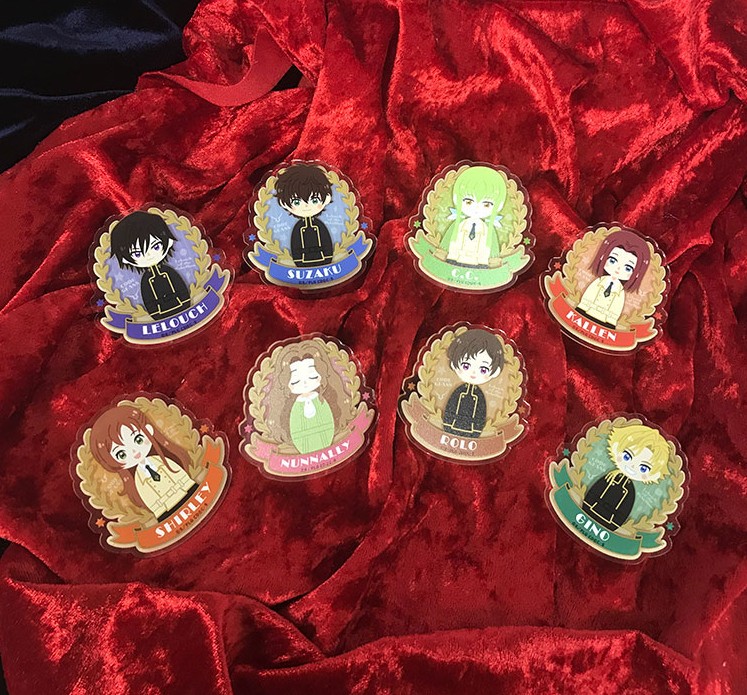 Code Geass: Lelouch of the Rebellion Puchi Doll Trading Acrylic Badge 