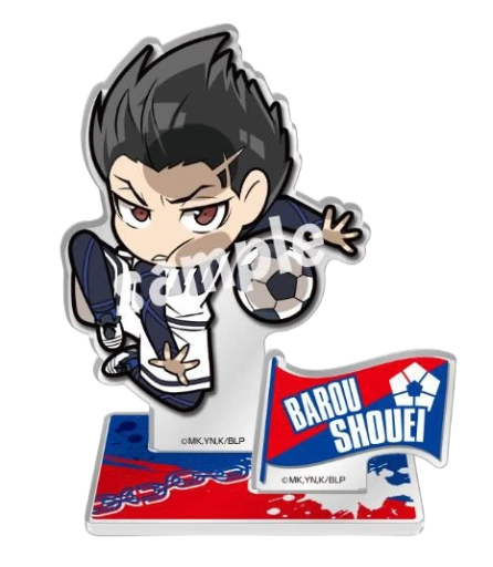 Pita! Deformed Blue Lock Acrylic Stand Plus Shoei Baro