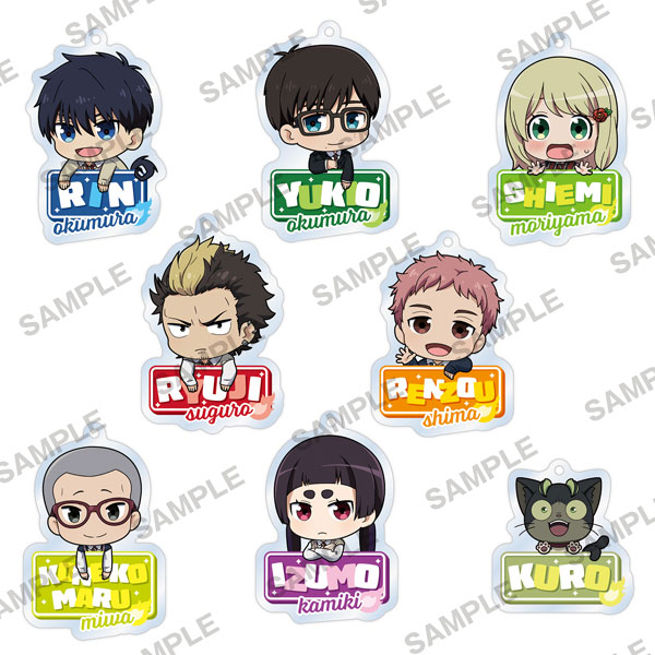 Blue Exorcist: Shimane Illuminati Saga Niitengo Kyoro-Kyoro Acrylic Keychain