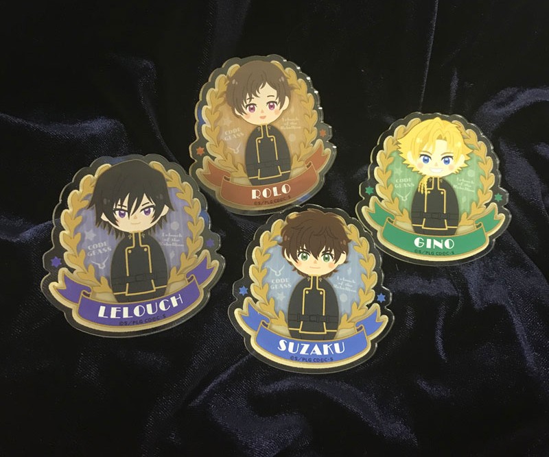 Code Geass: Lelouch of the Rebellion Puchi Doll Trading Acrylic Badge 