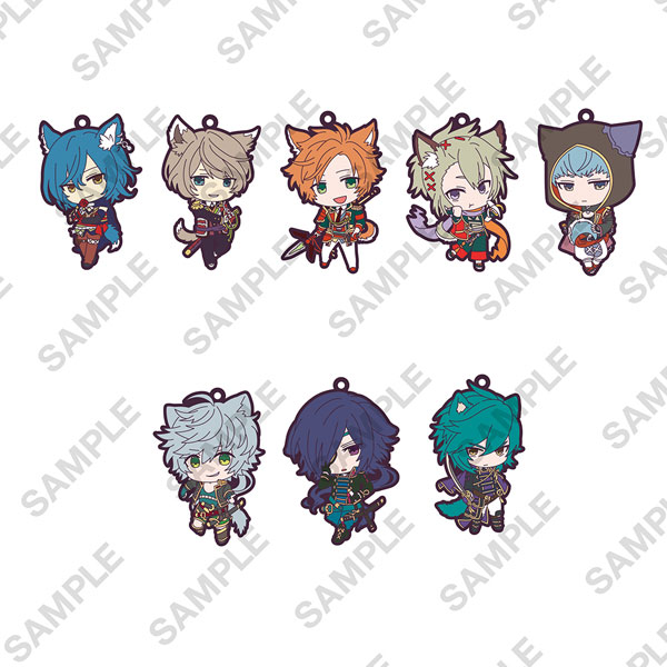 Sengoku Night Blood - Trading Rubber Strap Ver.C 
