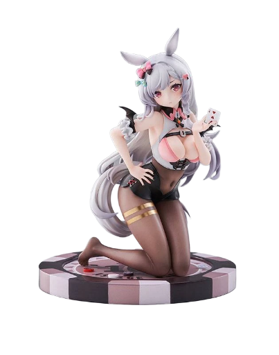 Original Character PVC Statue 1/7 Ashige-chan: Lucky Dealer Ver.