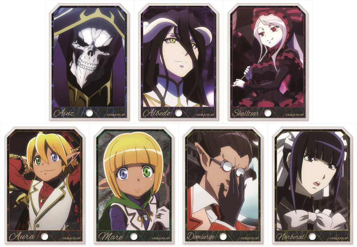 Over lord IV Trading Acrylic Stand 