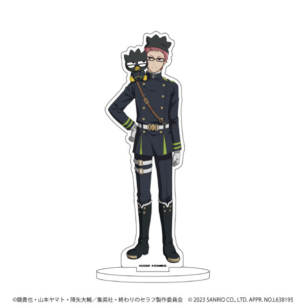 Chara Acrylic Figure "Seraph of the End x Sanrio Characters" 05/ Shiho Kimizuki x Bad Badtz-Maru