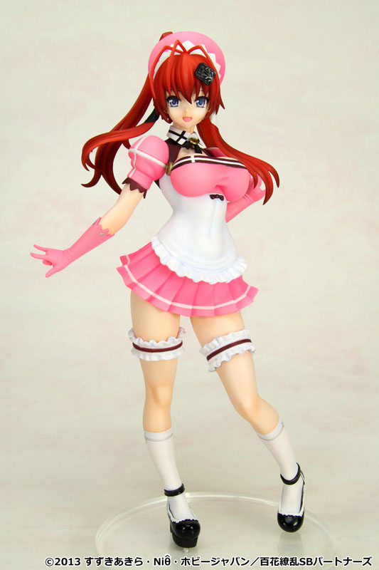 Hyakka Ryoran Samurai Bride - Jubei Yagyu Maid ver. Repaint 1/7  Figure