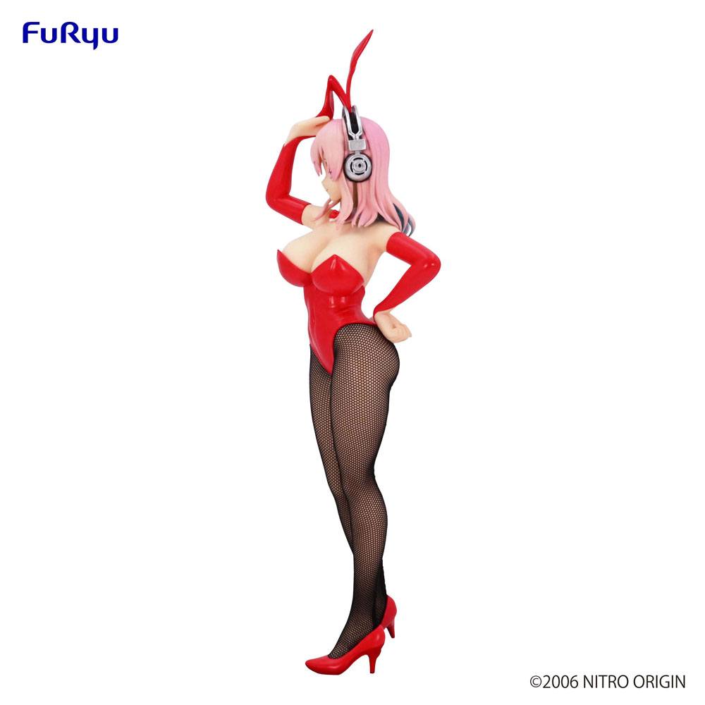 Super Sonico BiCute Bunnies PVC Statue Super Sonico Red Ver.
