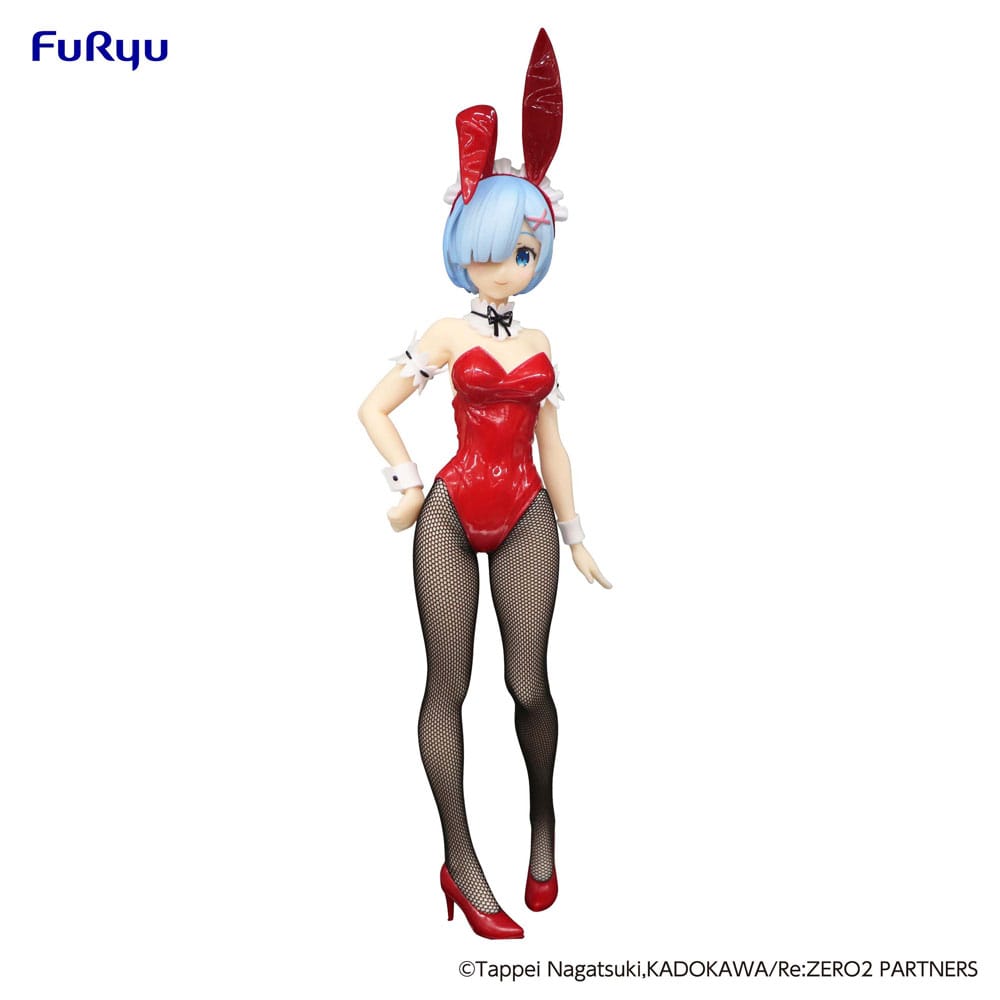 Re:Zero BiCute Bunnies PVC Statue Rem Red Color ver