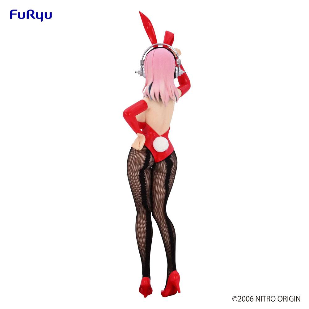 Super Sonico BiCute Bunnies PVC Statue Super Sonico Red Ver.