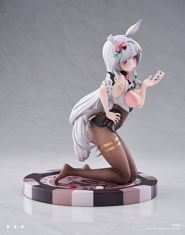 Original Character PVC Statue 1/7 Ashige-chan: Lucky Dealer Ver.