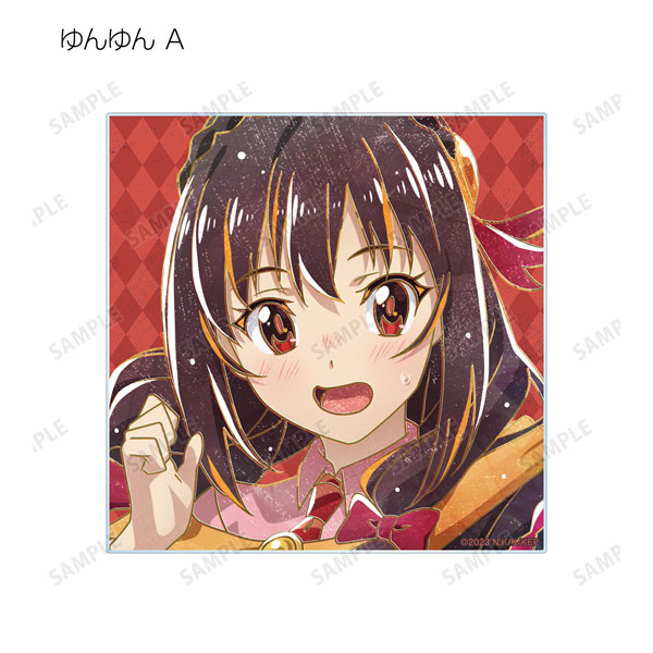 Anime "Kono Subarashii Sekai ni Bakuen wo!" Trading Ani-Art Acrylic Card