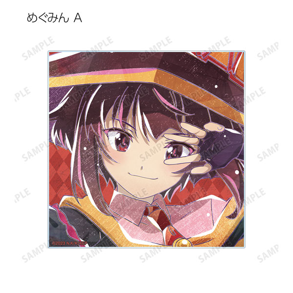 Anime "Kono Subarashii Sekai ni Bakuen wo!" Trading Ani-Art Acrylic Card