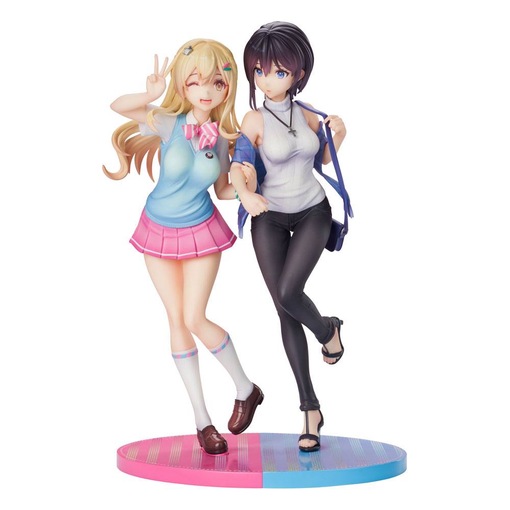 OshiRabu: Waifus Over Husbandos Statue 2-Pack 1/7 Ren Furutachi & Akuru Hayahoshi 