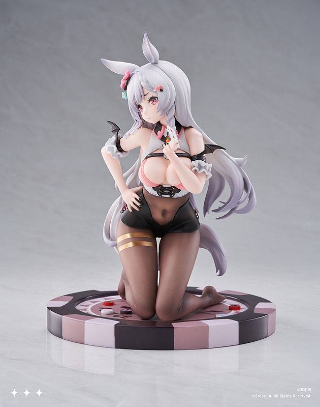 Original Character PVC Statue 1/7 Ashige-chan: Lucky Dealer Ver.