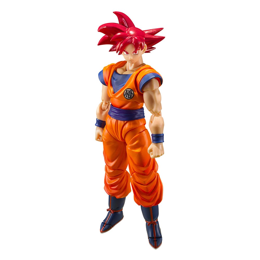 Dragon Ball Super S.H. Figuarts Action Figure Super Saiyan God Son Goku Saiyan God Instilled with the light of Reighteous Hearts 14