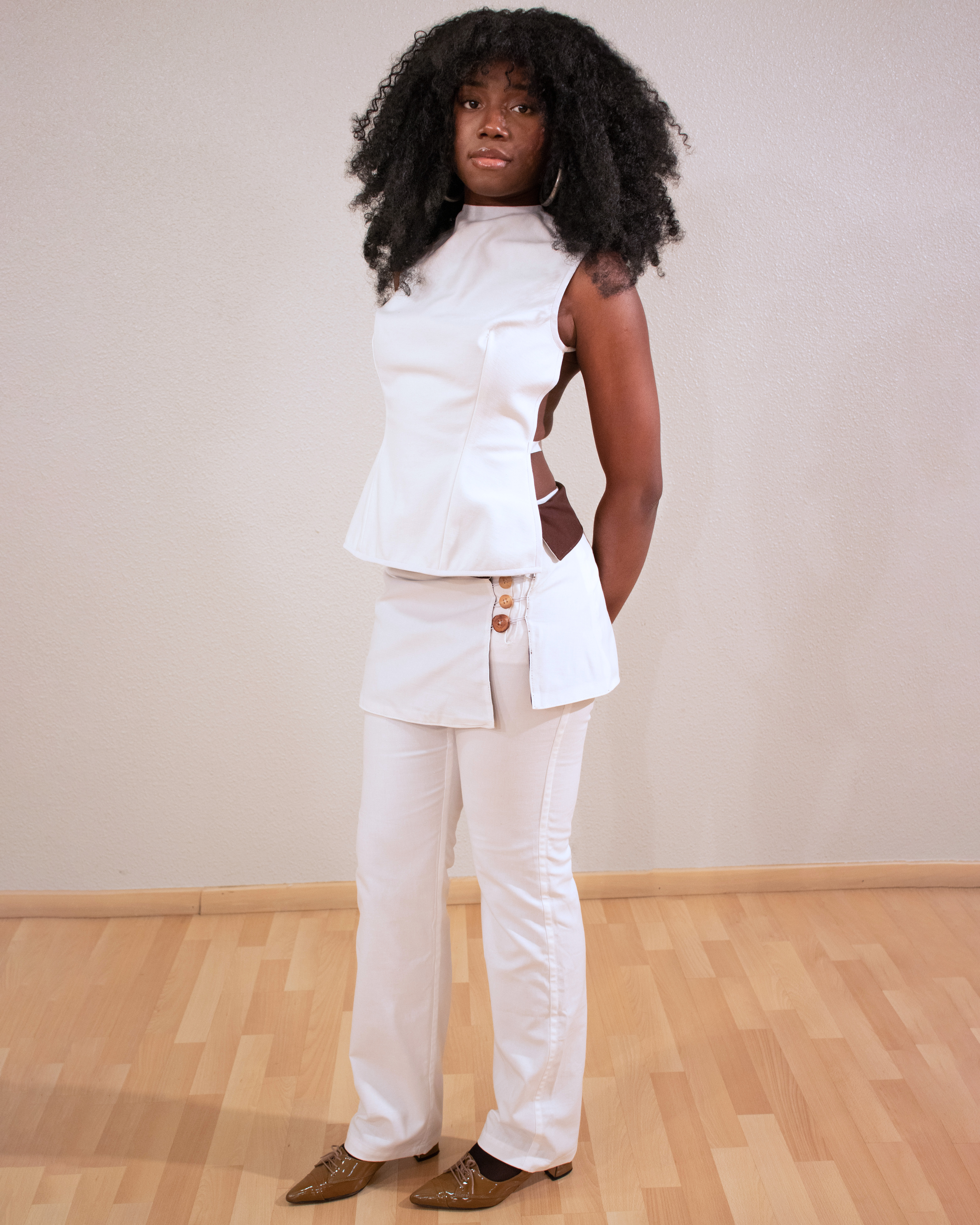 Conjunto Éter sobrefalda + pantalón