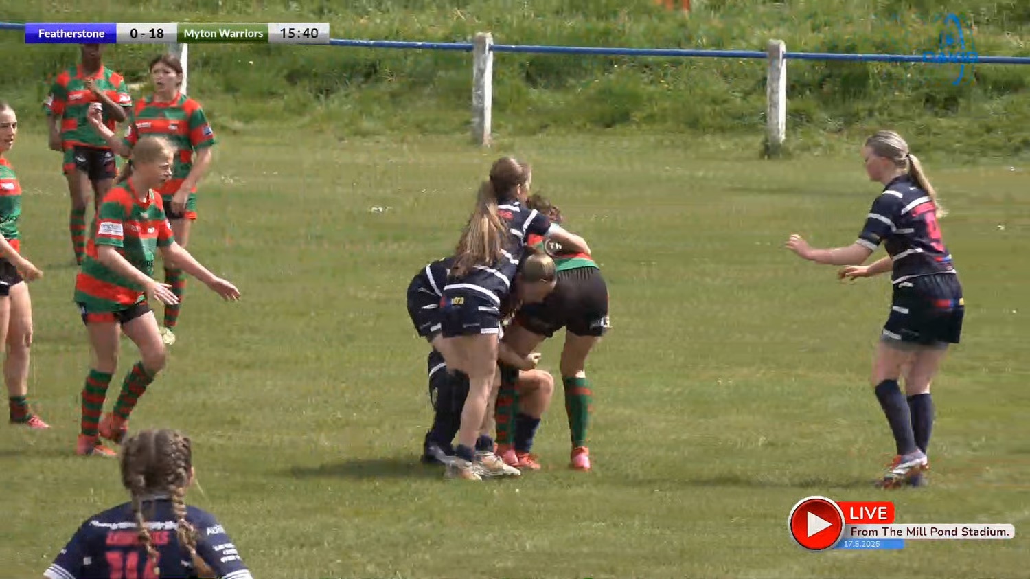 Featherstone Lionesses V Myton Warriors.