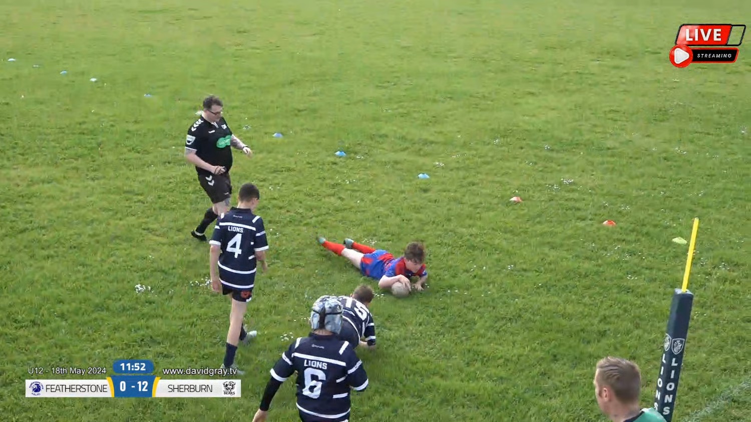 Featherstone Lions V Sherburn Bears