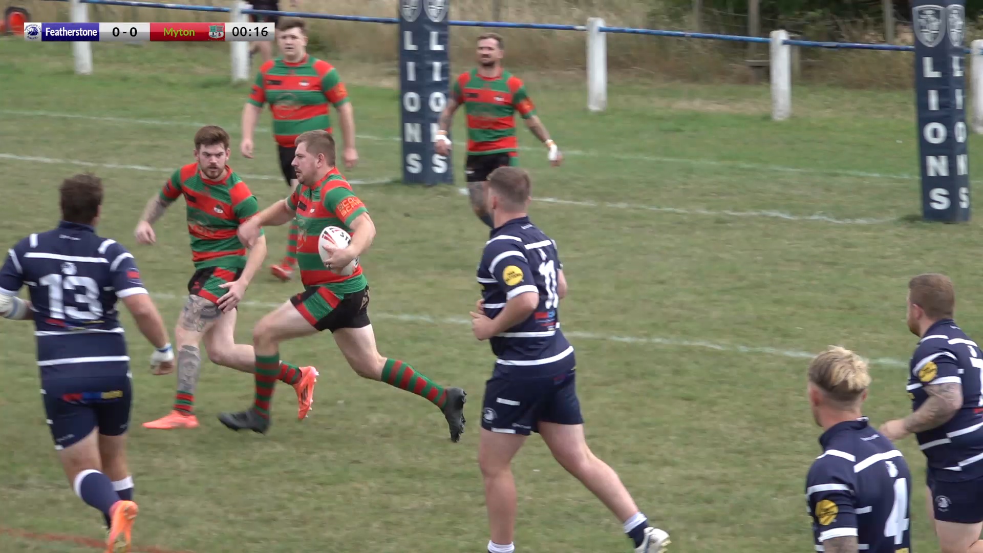 Featherstone Lions V Myton Warriors.