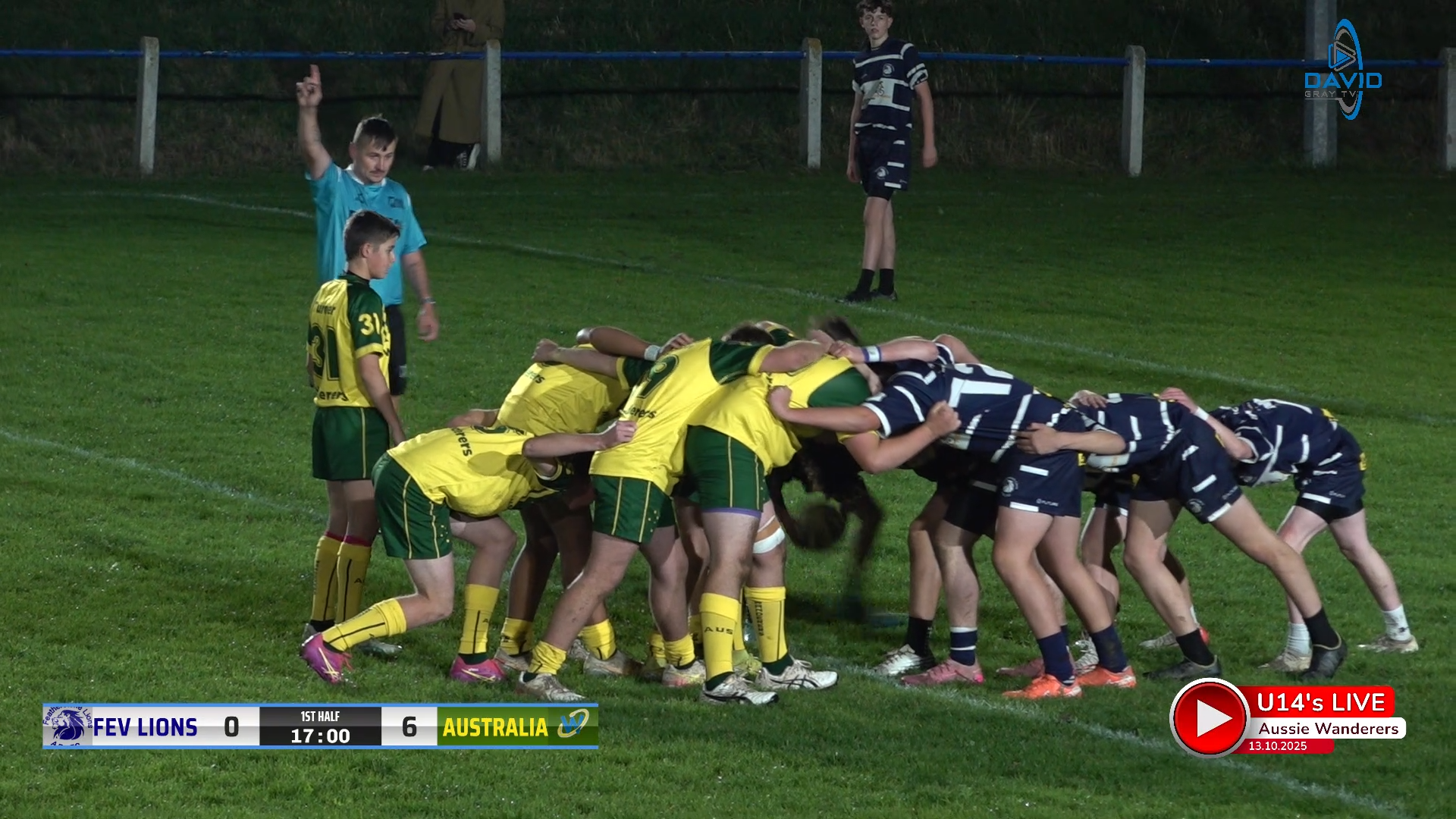 Featherstone Lions V Aussie Wanderers.