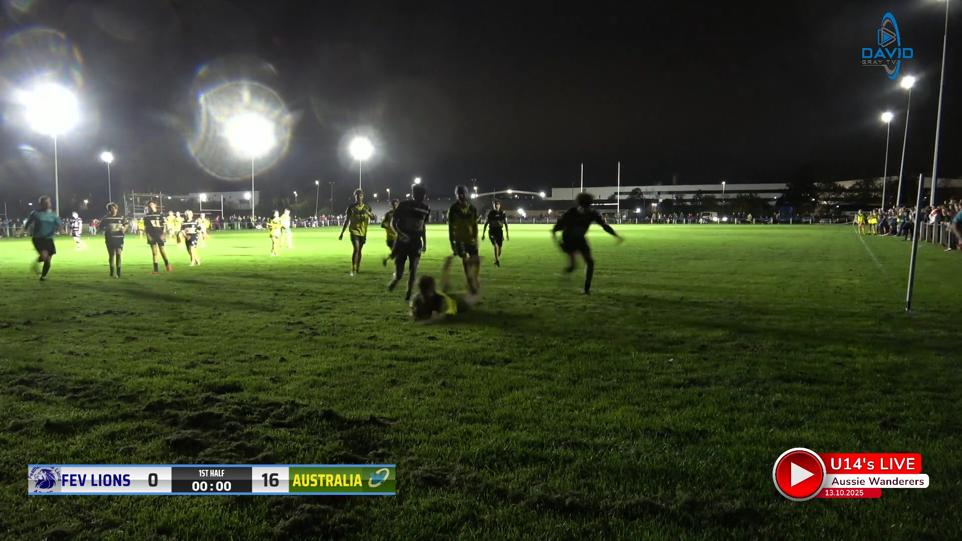 Featherstone Lions V Aussie Wanderers.