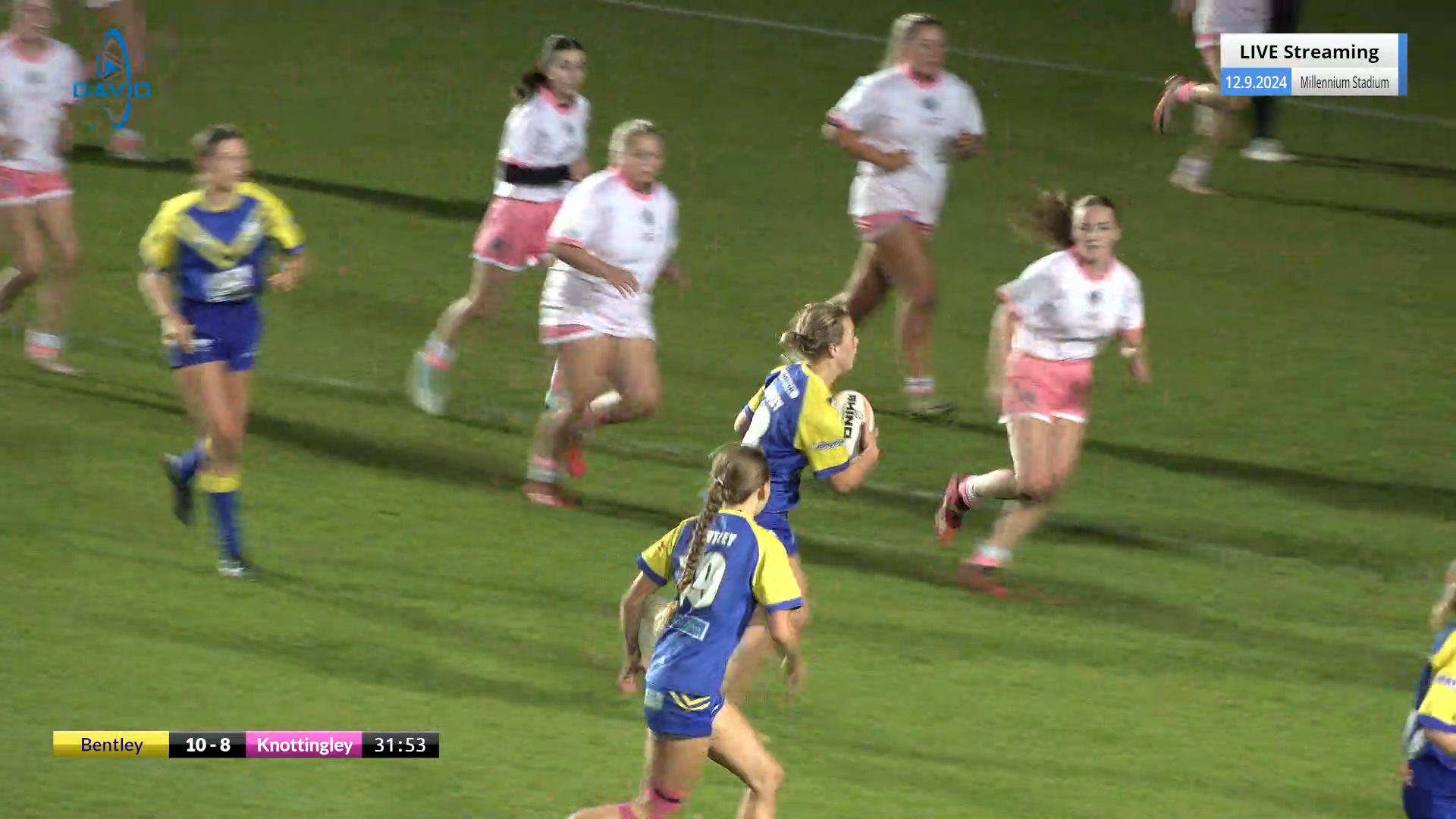 U14 Girls - Bentley V Knottingley Mustangs.