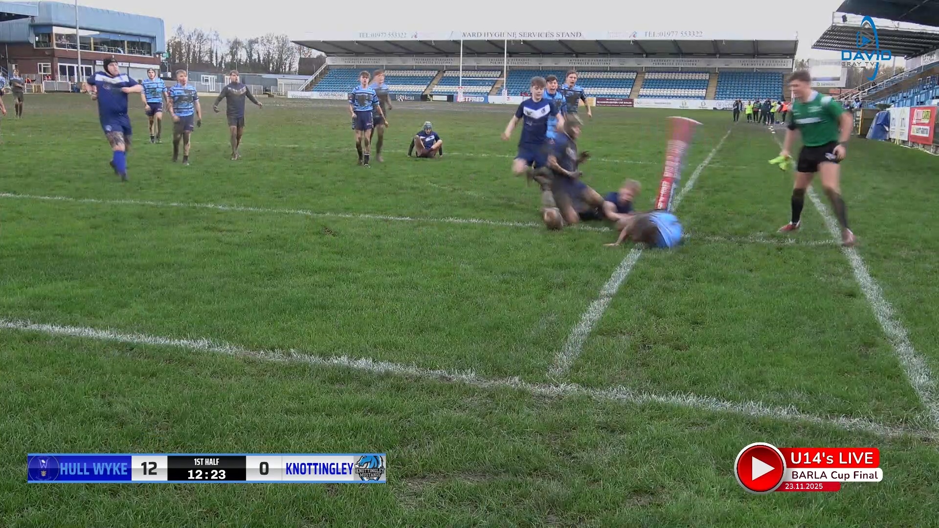 U14 BARLA Yorkshire Supplementary Cup Final 2025 - Hull Wyke V Knottingley Mustangs.