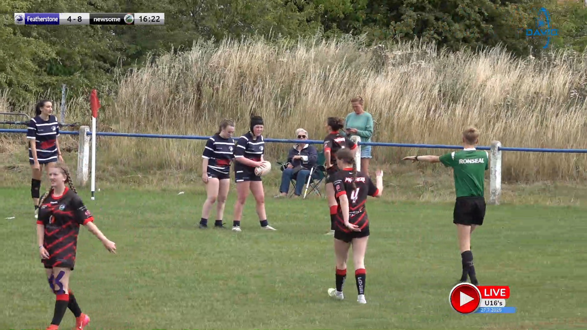 Featherstone Lionesses V Newsome Panthers.