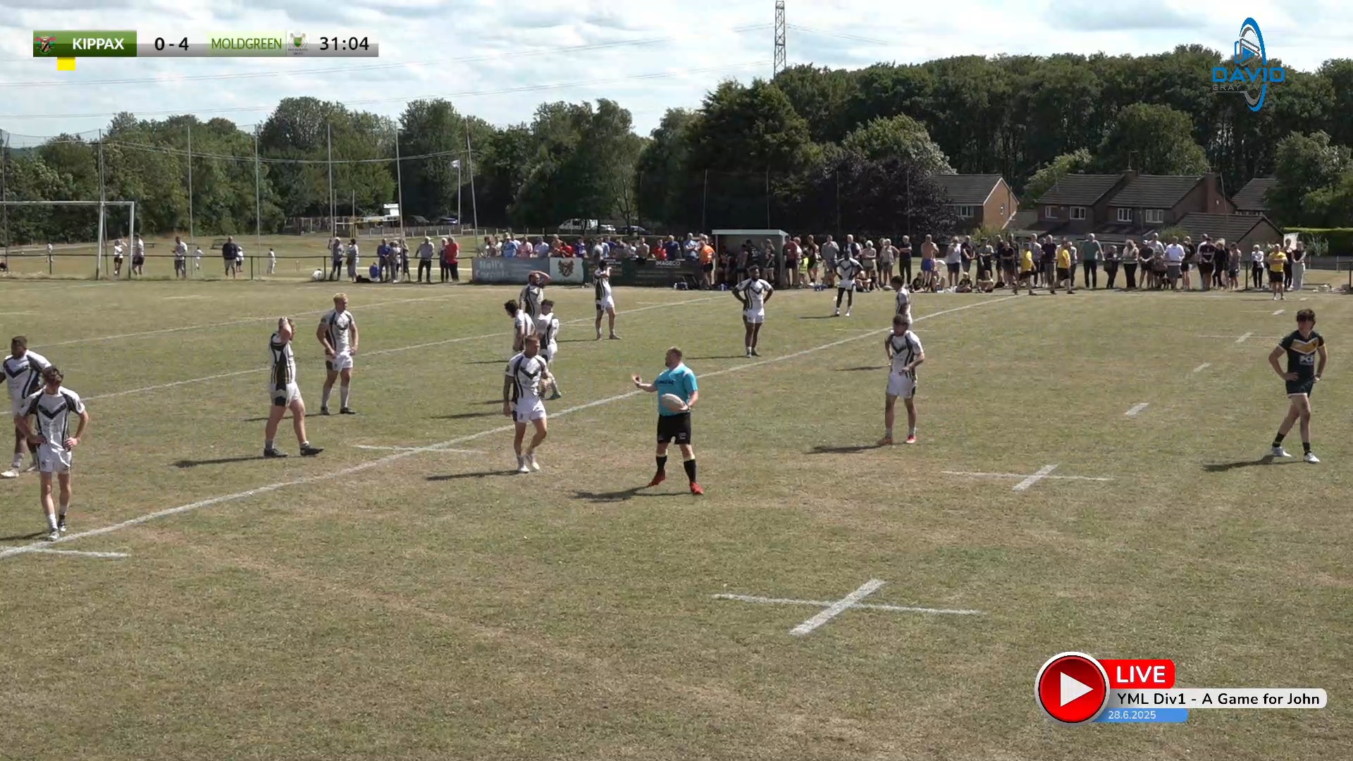 Kippax V Moldgreen - A Game for John.