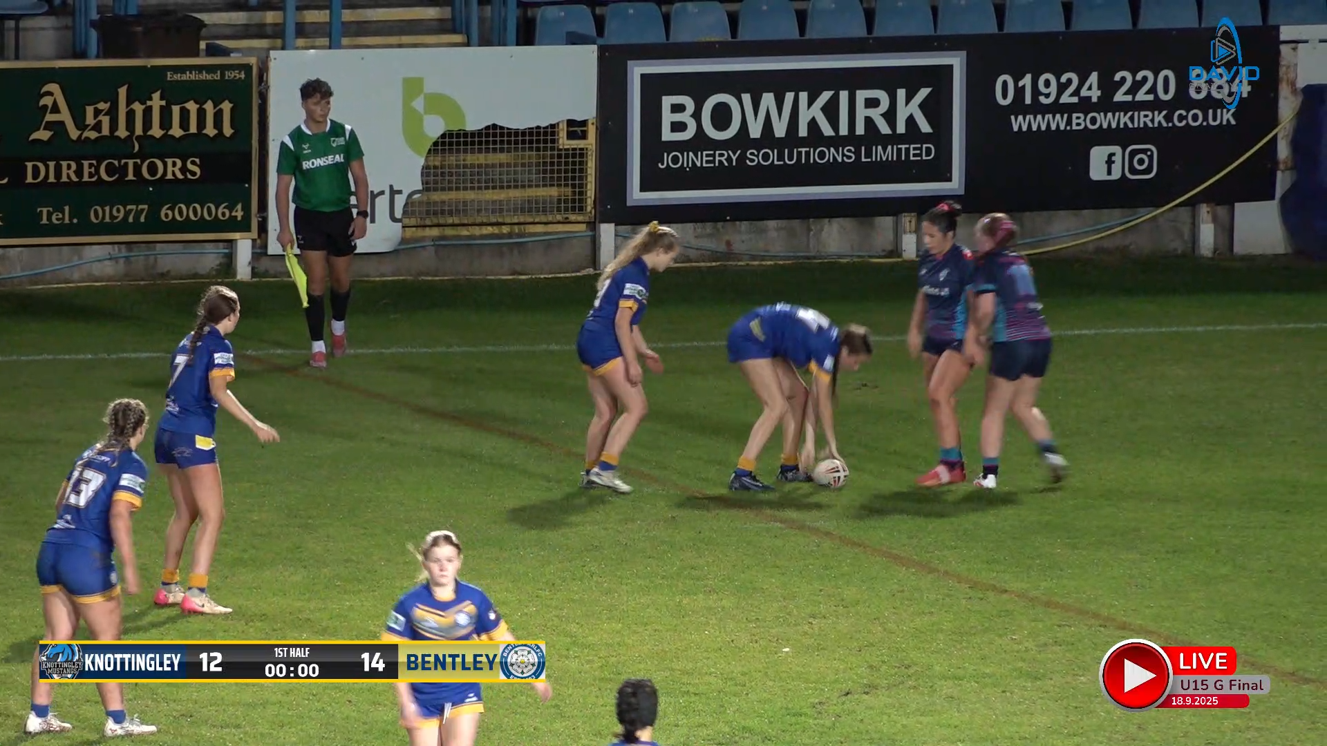 Knottingley V Bentley