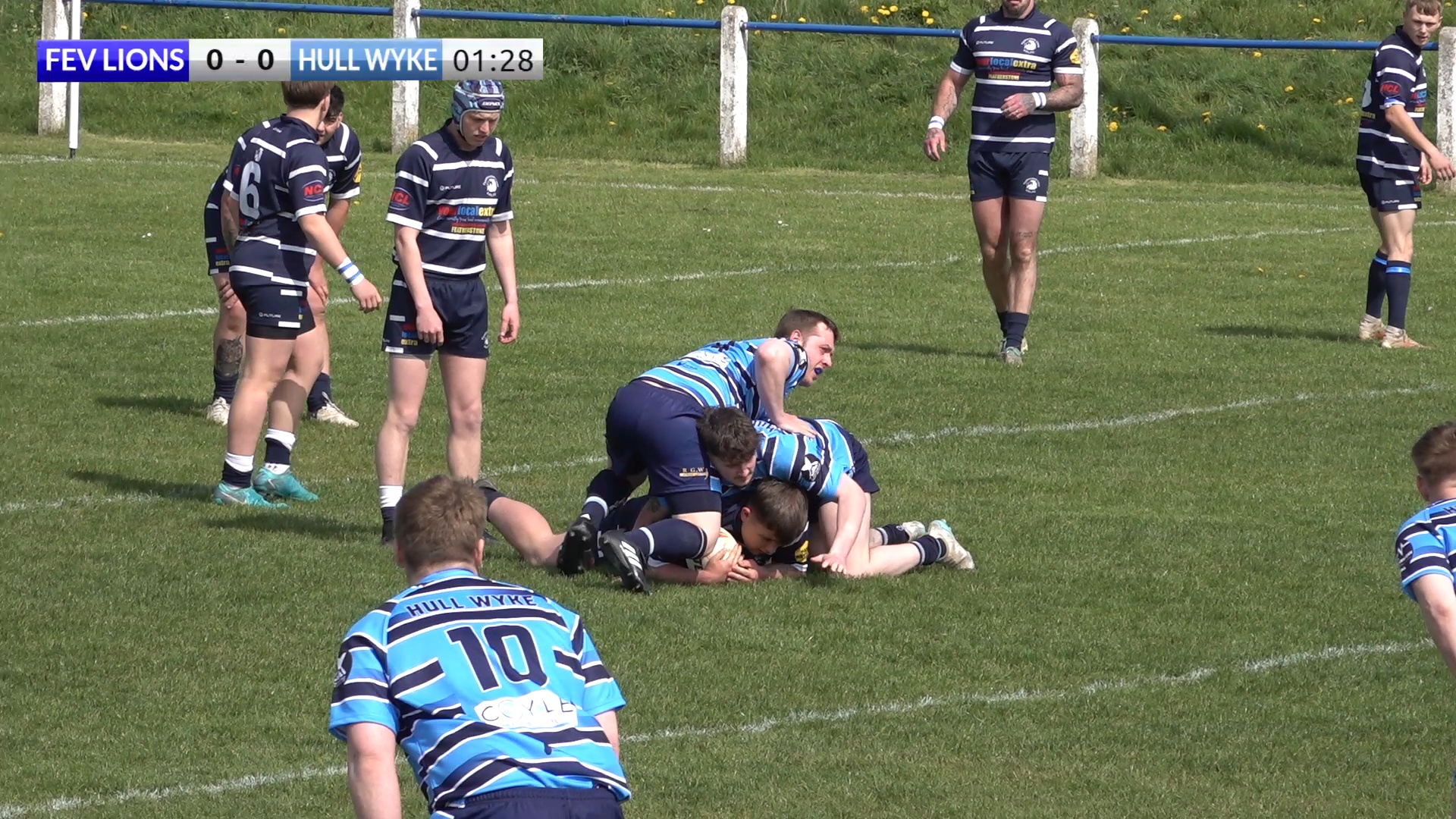 Featherstone Lions V Hull Wyke.(Friendly)