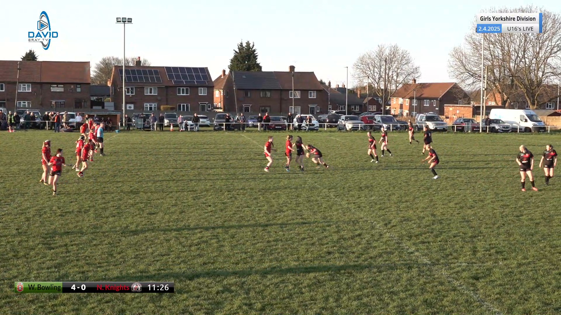 U16 Girls West Bowling V Normanton Knights.