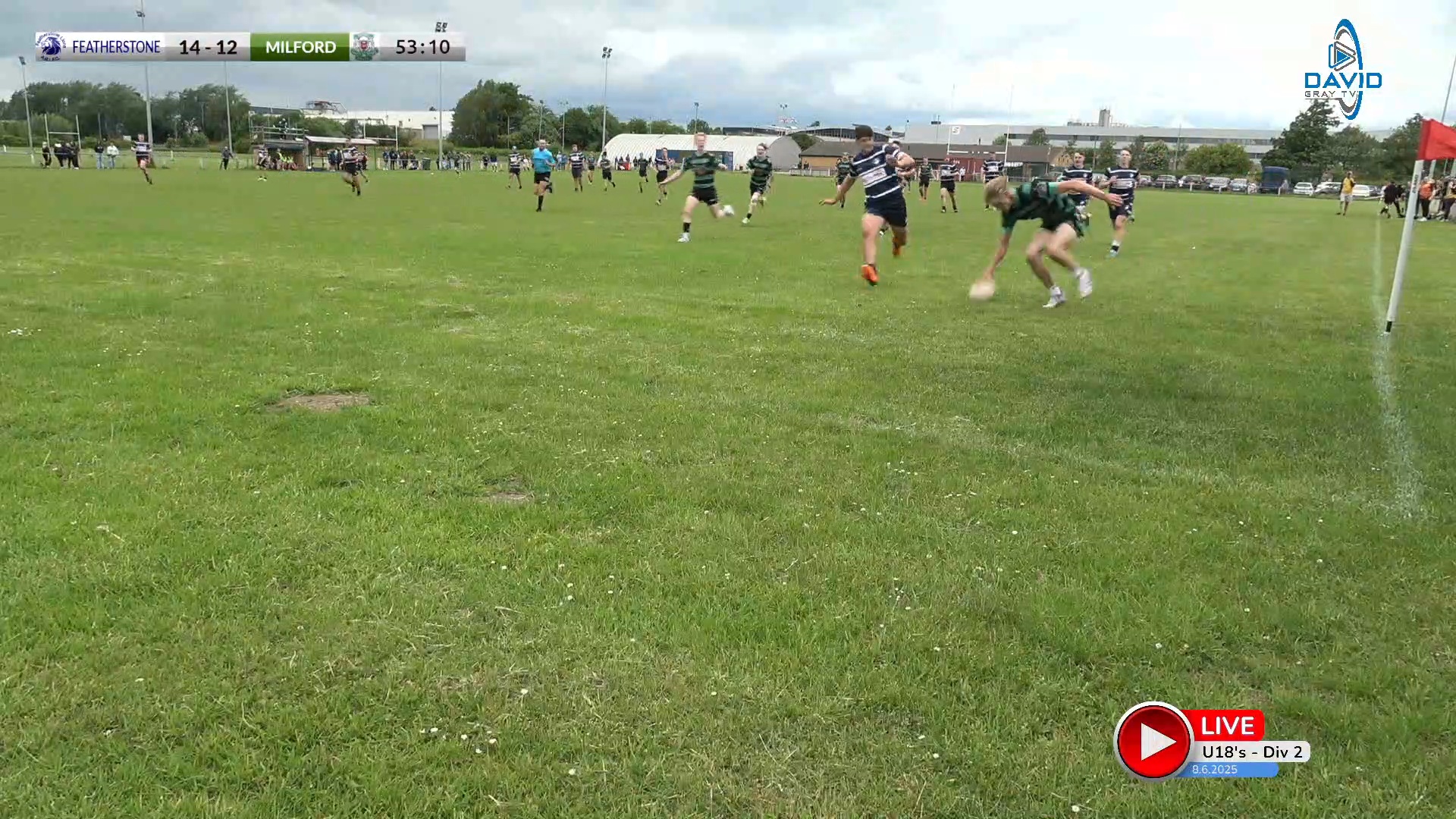 Featherstone Lions V Milford.