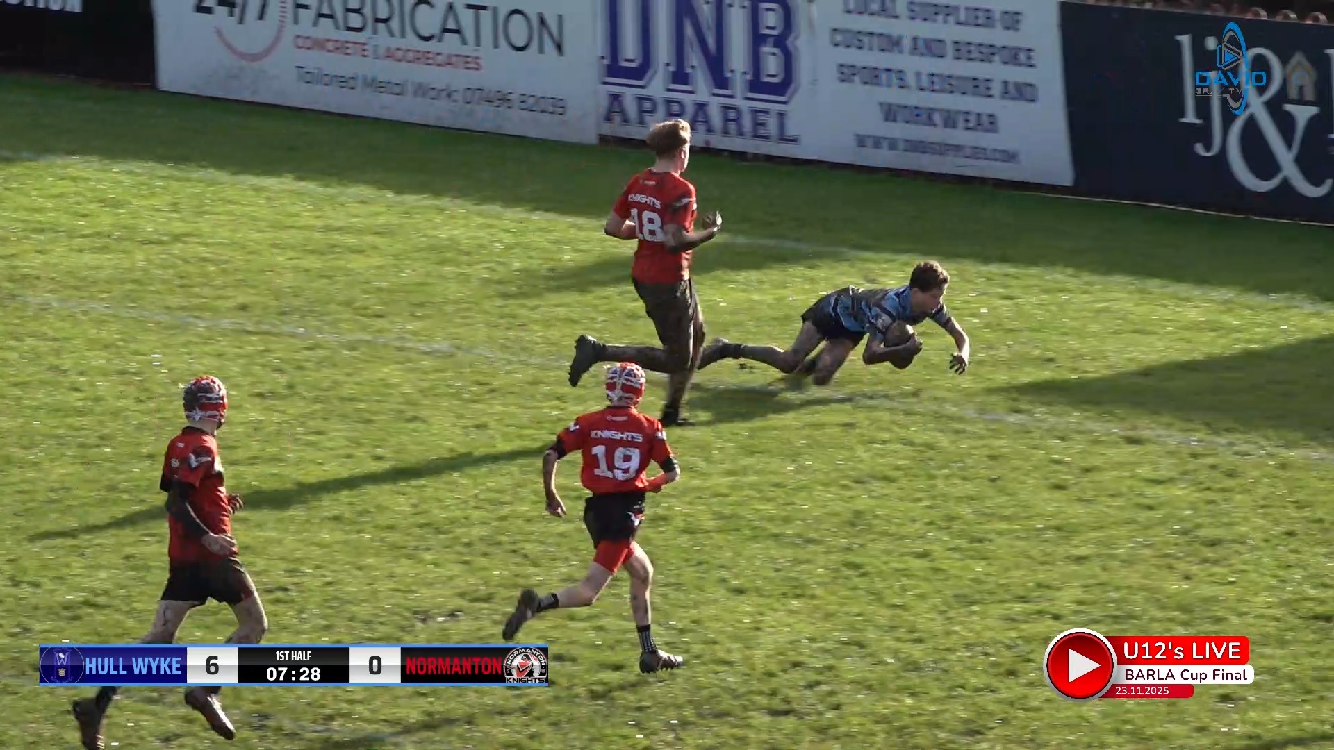 U12 BARLA Supplementary Cup Final 2025 - Hull Wyke V Normanton Knights.