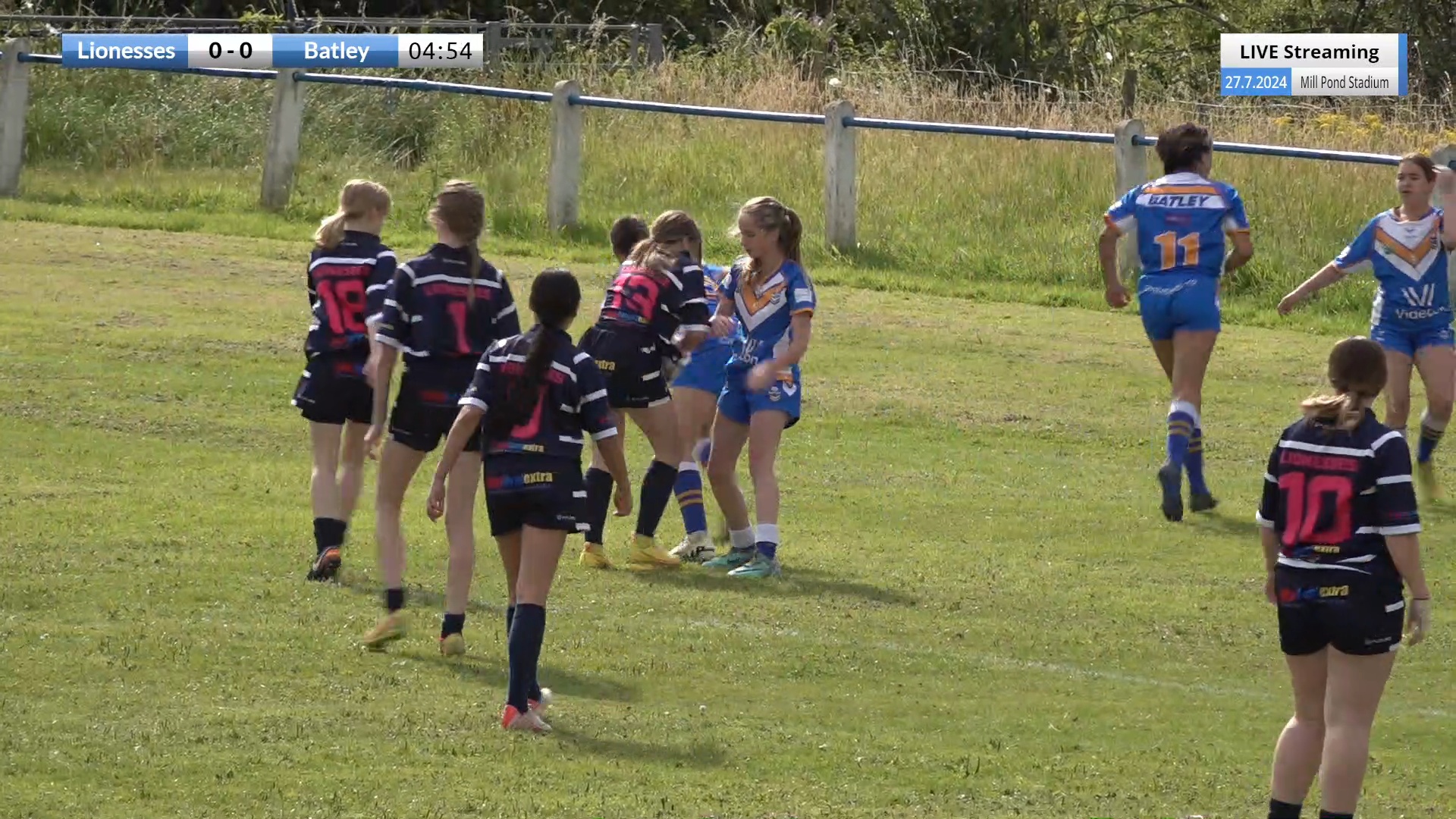 U14 Featherstone Lionesses V Batley Girls