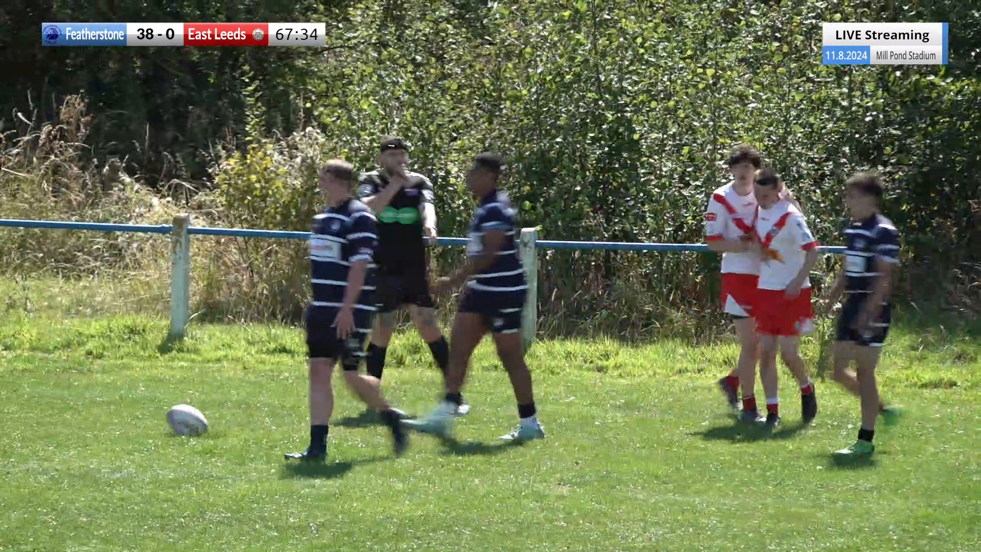 U18 Featherstone Lions V East Leeds.