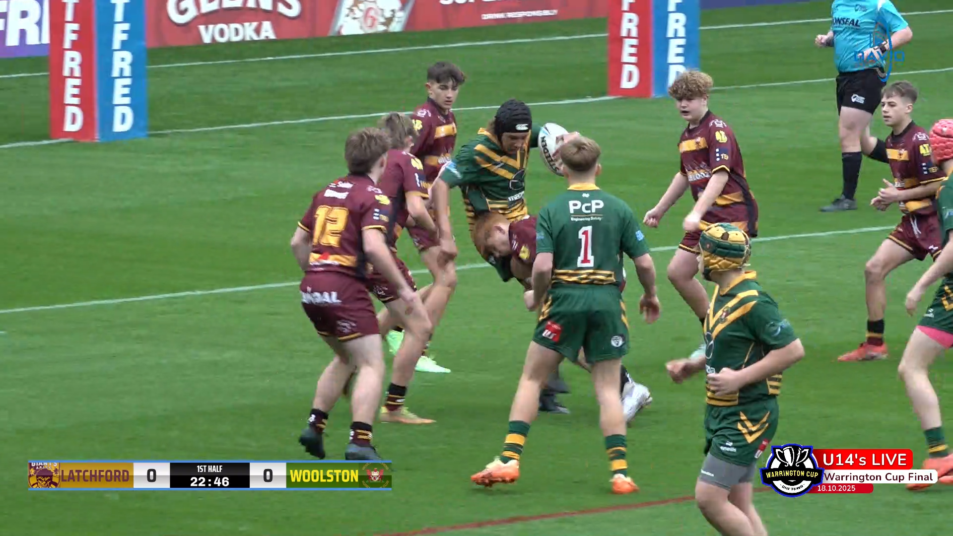 Warrington Cup Final 2025 - Latchford Giants V Woolston Rovers.