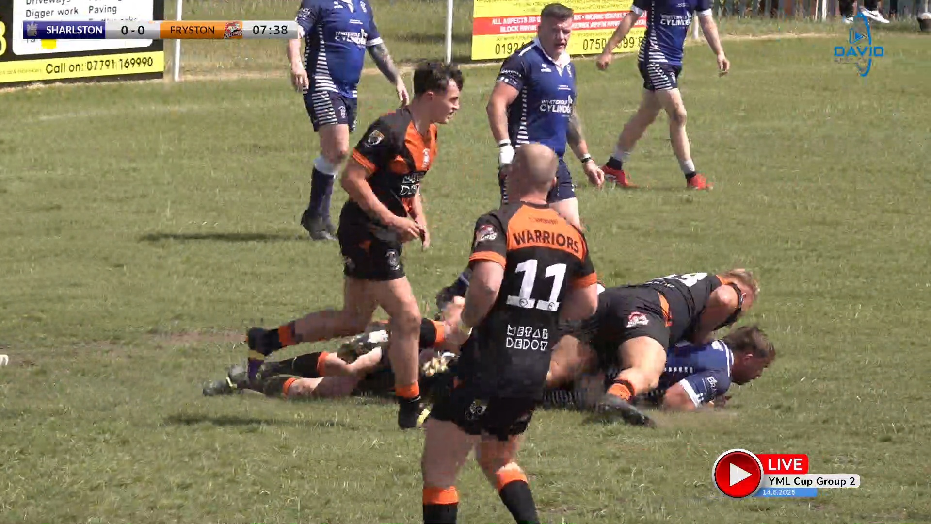 Sharlston Rovers V Fryston Warriors.