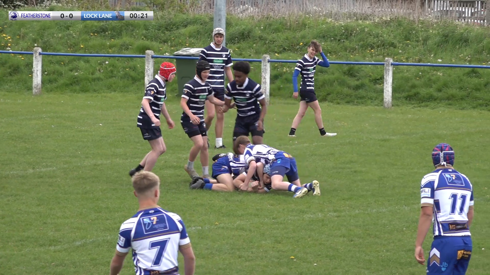 U15 featherstone Lions V Lock Lane.