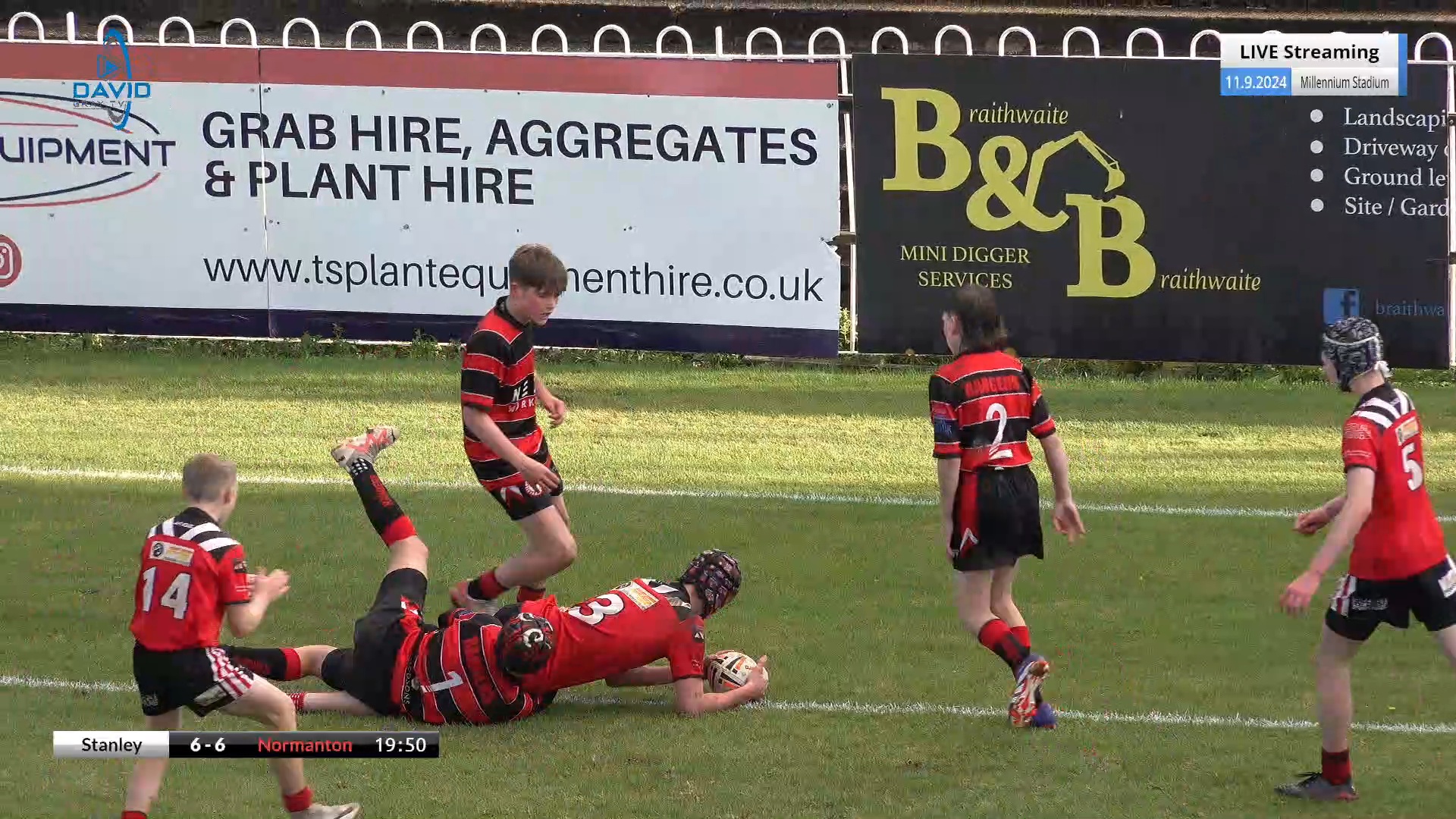 U13 Stanley Rangers V Normanton Knights.