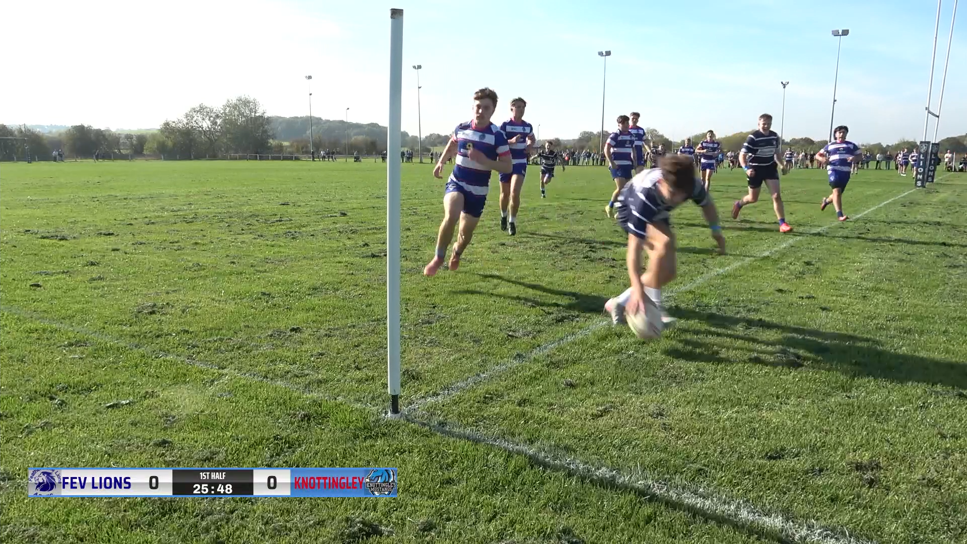 Featherstone Lions V Knottingley Mustangs.