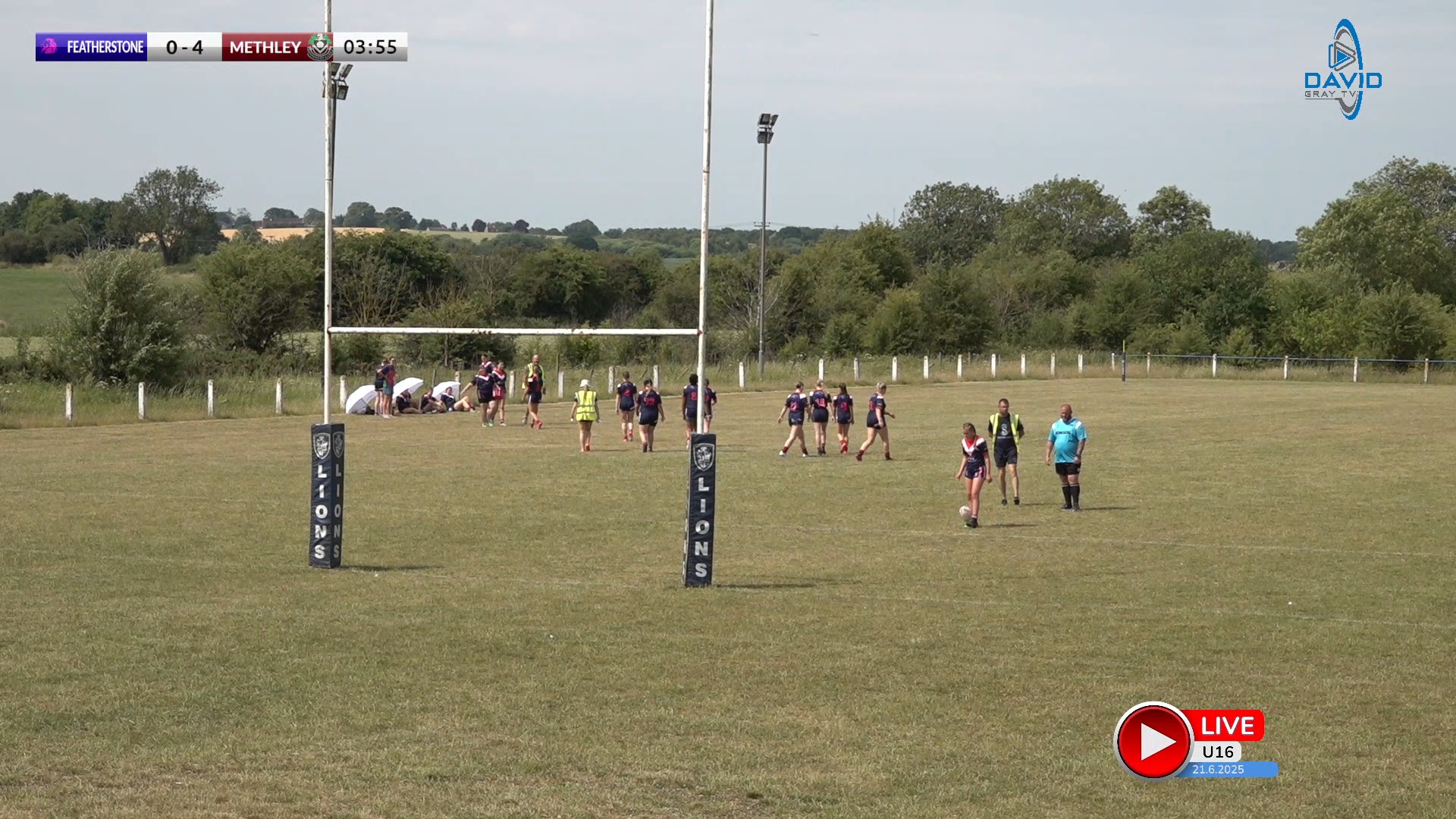 Featherstone Lionesses V Methley Warriors.