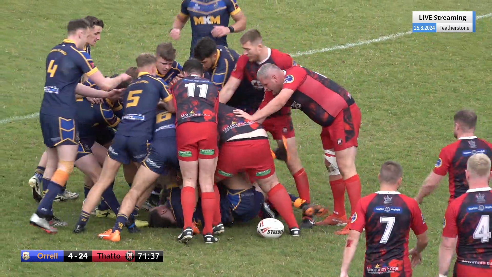 Orrell St. James V Thatto Heath Crusaders.