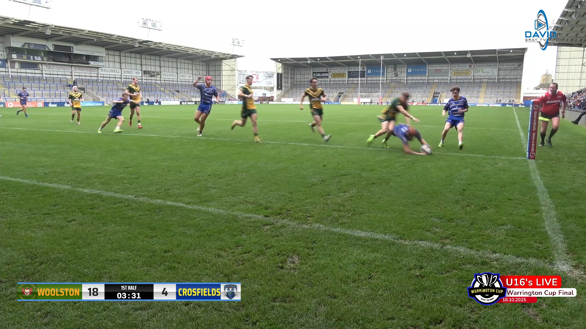Warrington Cup Final 2025 - Woolston Rovers V Crosfields.